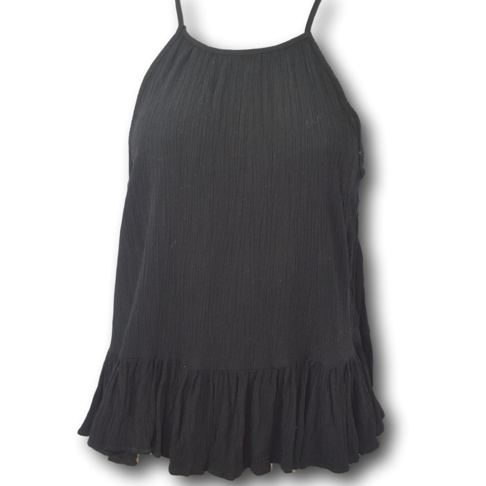 ASOS Womens Black Swing Top Cami Crepe 8